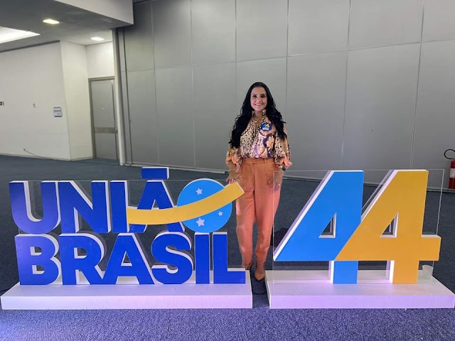 Geane Vincler se Filia ao União Brasil em mega evento no Rio