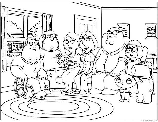 Cleveland Brown Jr Coloring Pages