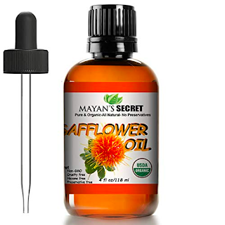 Mayan's Secret USDA Certified Organic Safflower Seed Oil for Anti-aging Skin