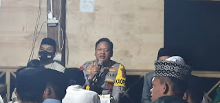 Jalin Silaturahmi, Kapolres Polman kunjungi Pondok Pesantren Nahdhatul Ulum Sarampu