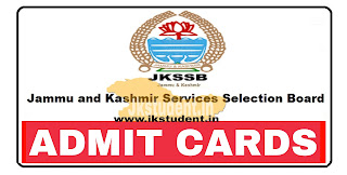 JKSSB, admit card faa,Jkssb exam dates, FAA admit card download,