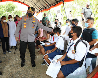 Kapolri Sebut Peran Tokoh Lintas Agama Bantu Percepatan Vaksinasi di Labuan Bajo