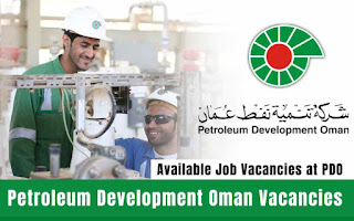 PDO Careers Oman 2022 | Apply now