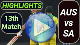 AUS vs SA 13th Match