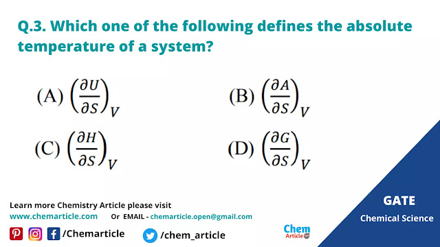 this is the third question of thermodynamics chapter for CSIR NET, GATE