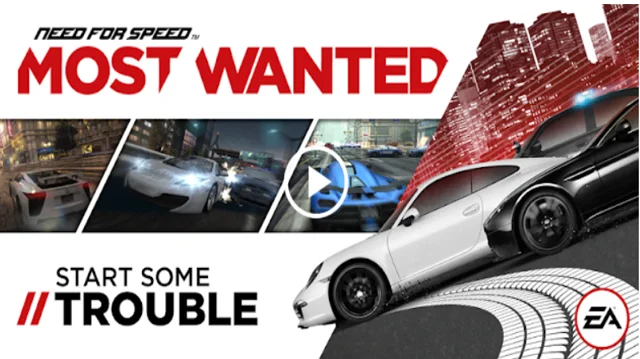 تحميل لعبة Need For Speed Most Wanted للاندرويد من ميديا فاير