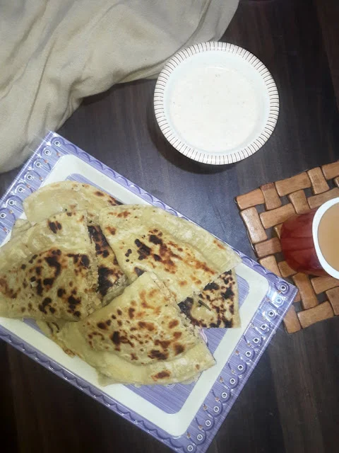 chicken paratha