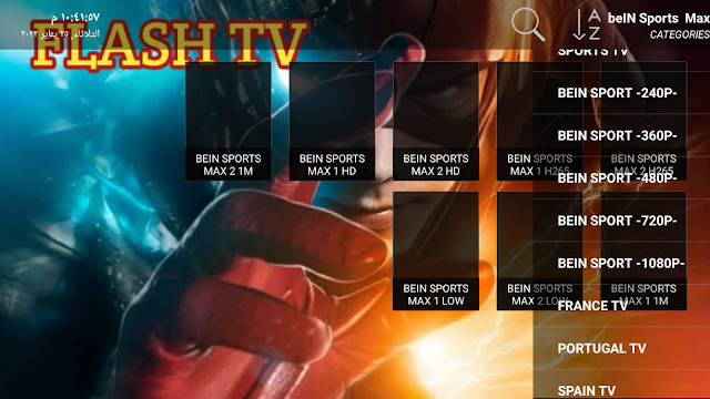 التطبيق دراغون الأحترافي لمشاهدة آلاف القنوات ومكاتب الأفلام والمسلسلات مفعل تلقائياً ومفتوح المصدر FLASH TV+ Premium Unlocked For All Channel