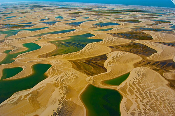 Интересные факты о природе. Ленсойс-Мараньенсис - затопленная пустыня