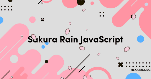 Membuat Efek Hujan Bunga Sakura di Website dan Blog