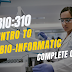 Semester 6 | BIO:310 Introduction to Bioinformatics | Complete Course