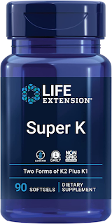 Life Extension Super K – Vitamin K1 and Two Forms of K2