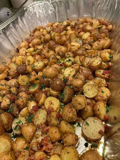 Greek Style Oven Roasted Lemon Butter Parmesan Potatoes