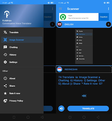 Kotaknyu - Aplikasi Penerjemah Suara Terbaik di HP Android