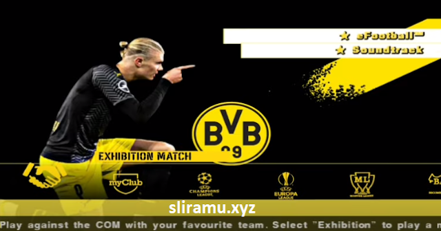 eFootball PES 2022 PPSSPP Borussia Dortmund Edition Camera PS5 New Update Transfer & Kits