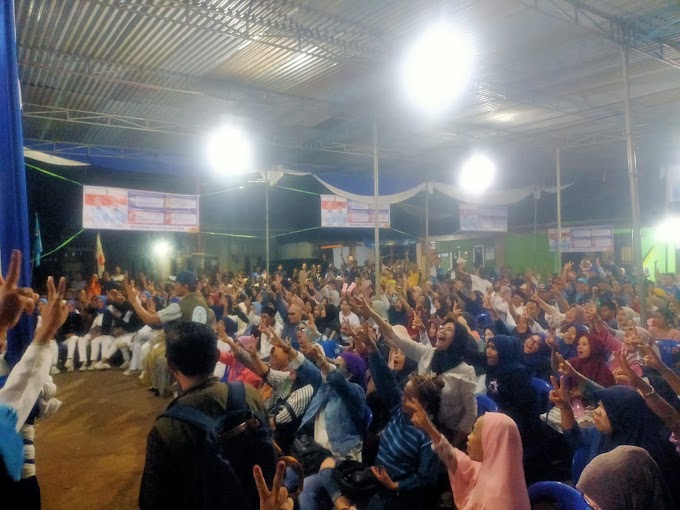 MeluBER, Warga Pasar Pemiri Hadiri Kampanye Dialogis YOKteRUS 