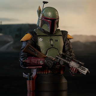 Gentle Giant Star Wars Book of Boba Fett Boba Fett Mini-Bust 01