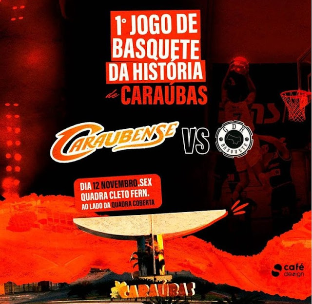 Caraúbas sediará "I Jogo de Basquete da História"