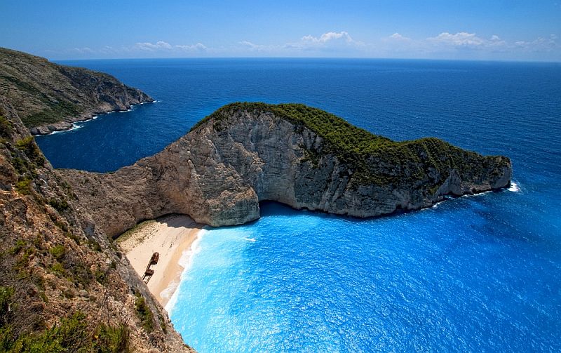 Navagio Bay Zakynthos Island Greece