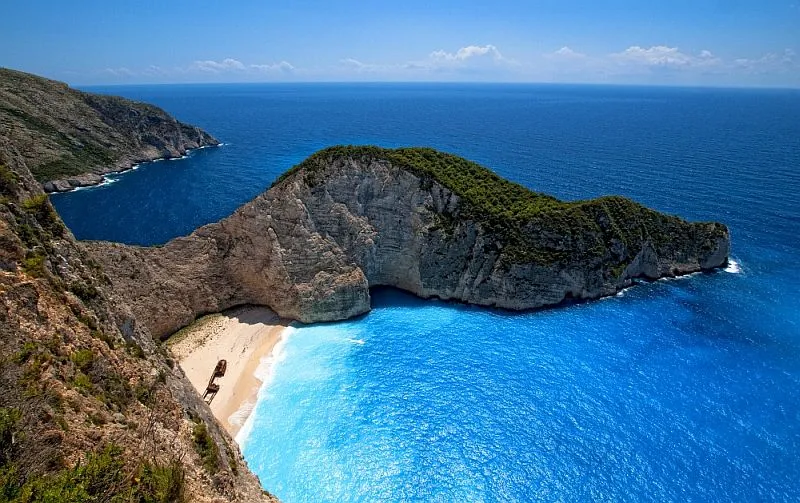 Navagio Bay Zakynthos Island Greece