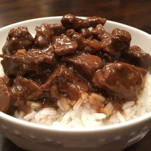 Beef Tips & Gravy Or Stewed Beef With Gravy