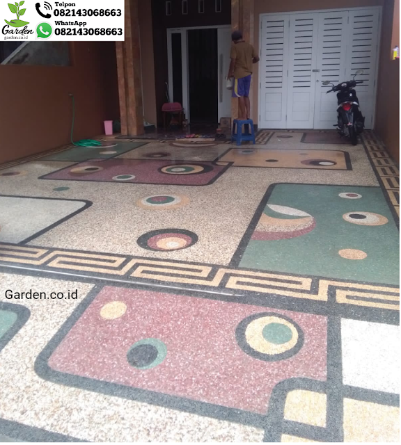 garden, garden.co.id garden lanskap  Batu Sikat ampyangan/ carport/ carpot/ coral sikat  lantai motif