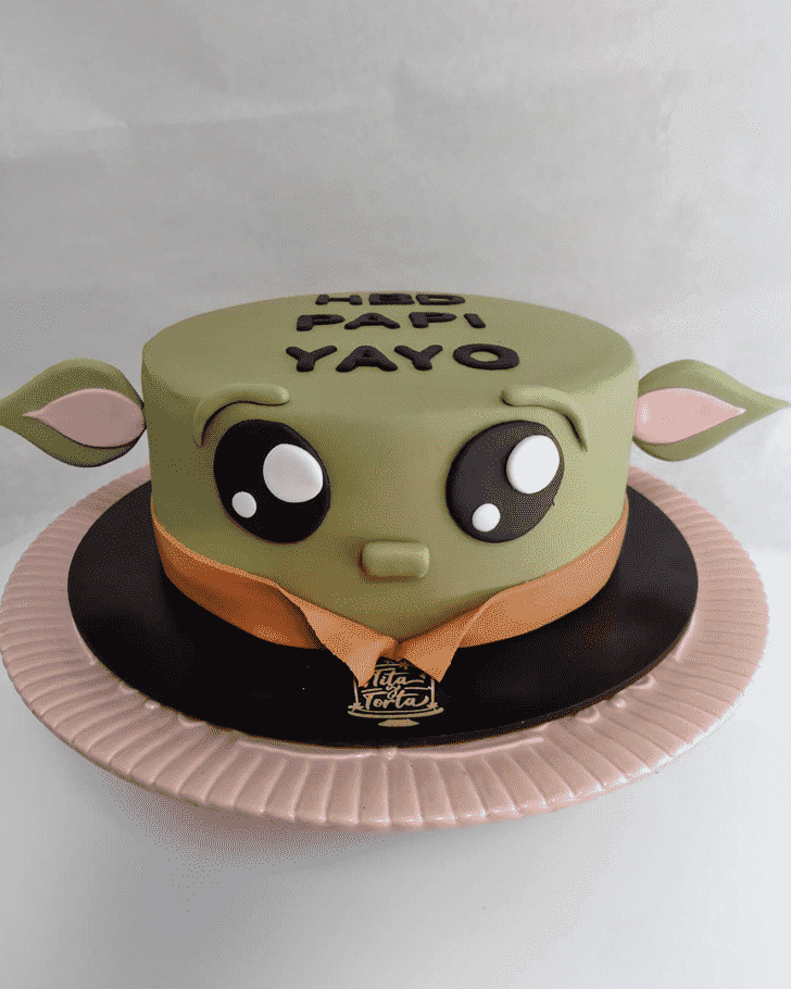 yoda cake