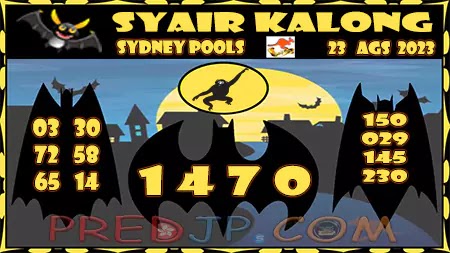 Prediksi Sydney Kalong Keramat Rabu 23-Agustus-2023