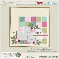 Template : DSD 2021 Template-Challenge by Trixie Scraps