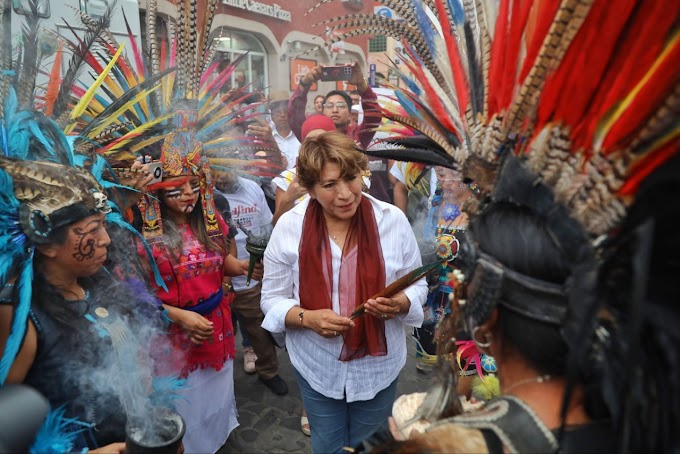 “¡Con los tenis bien puestos y junto al Pueblo!”: En primera mitad de campaña, recorre Delfina Gómez 56 municipios del Edomex