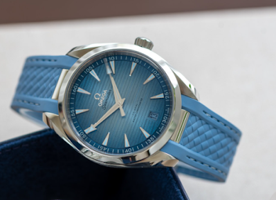 Omega Seamaster Aqua Terra 150M Summer Blue 41mm  220.12.41.21.03.008 replica watch