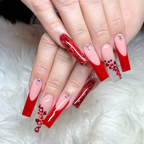 38 Amazing Red Coffin Nails ideas To Rock