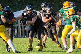 Sportfotografie American Football Münster Blackhawks Olaf Kerber