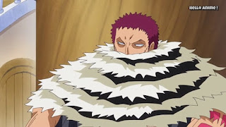 ワンピースアニメ WCI編 848話 カタクリ | ONE PIECE ホールケーキアイランド編