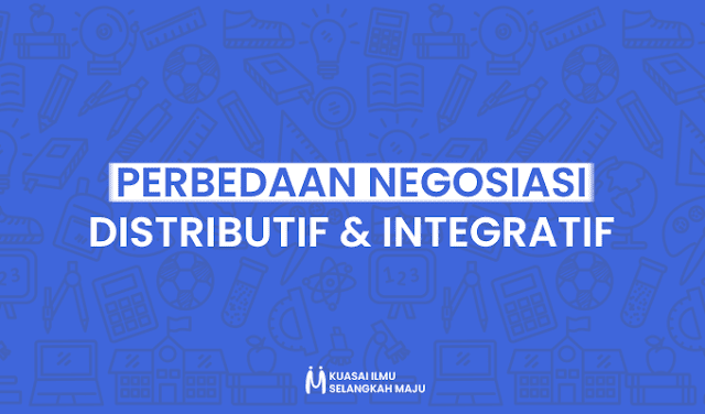 Negosiasi, Negosiasi Distributif, Negosiasi Integratif