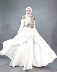 Gamis dian pelangi pesta perkawinan