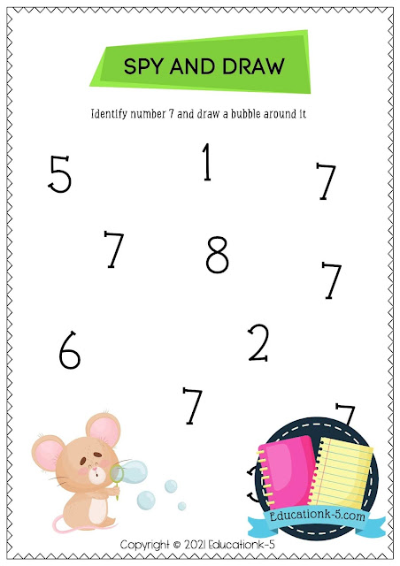 Preschool PDF Worksheets for Preschool