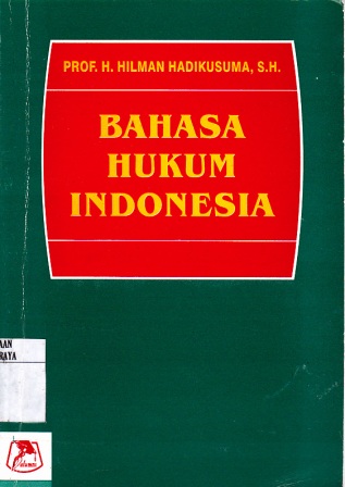 BUKU BAHASA HUKUM INDONESIA 08 12345 3855