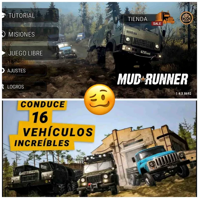 Descargar MudRunner APK 1.4.3.8692 (Todo Desbloqueado)