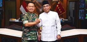 Jenderal Dudung dan Ketum PBNU Sudah Deal, GP Ansor akan Dilatih TNI AD