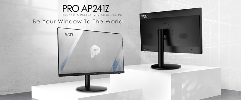 The MSI PRO AP241Z AIO PC