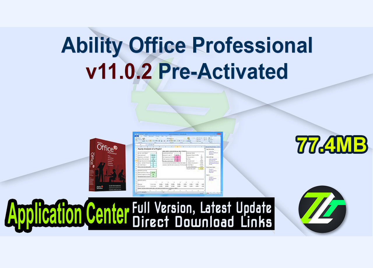 Ability Office Professional v11.0.2 Pre-Activated