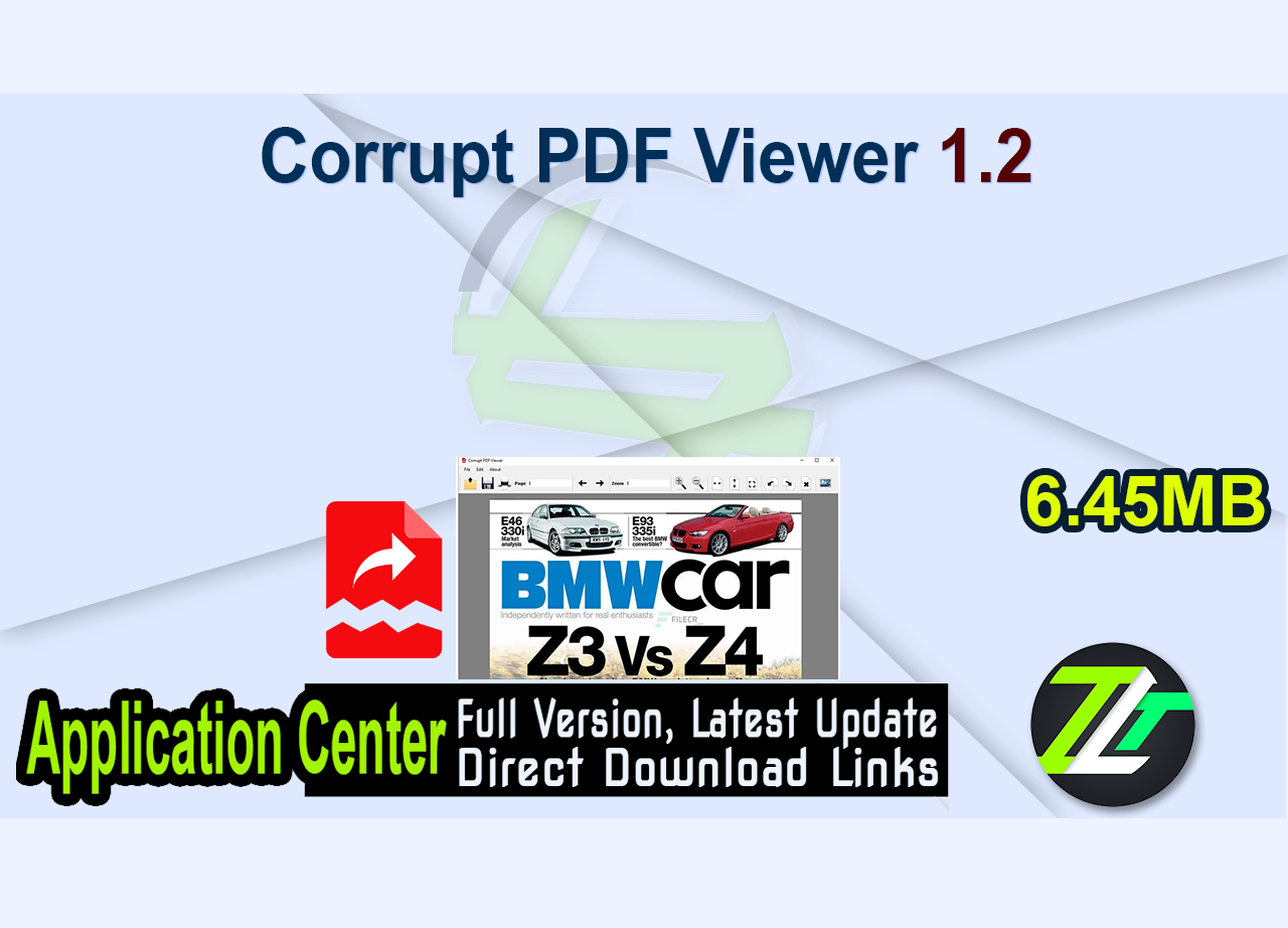Corrupt PDF Viewer 1.2