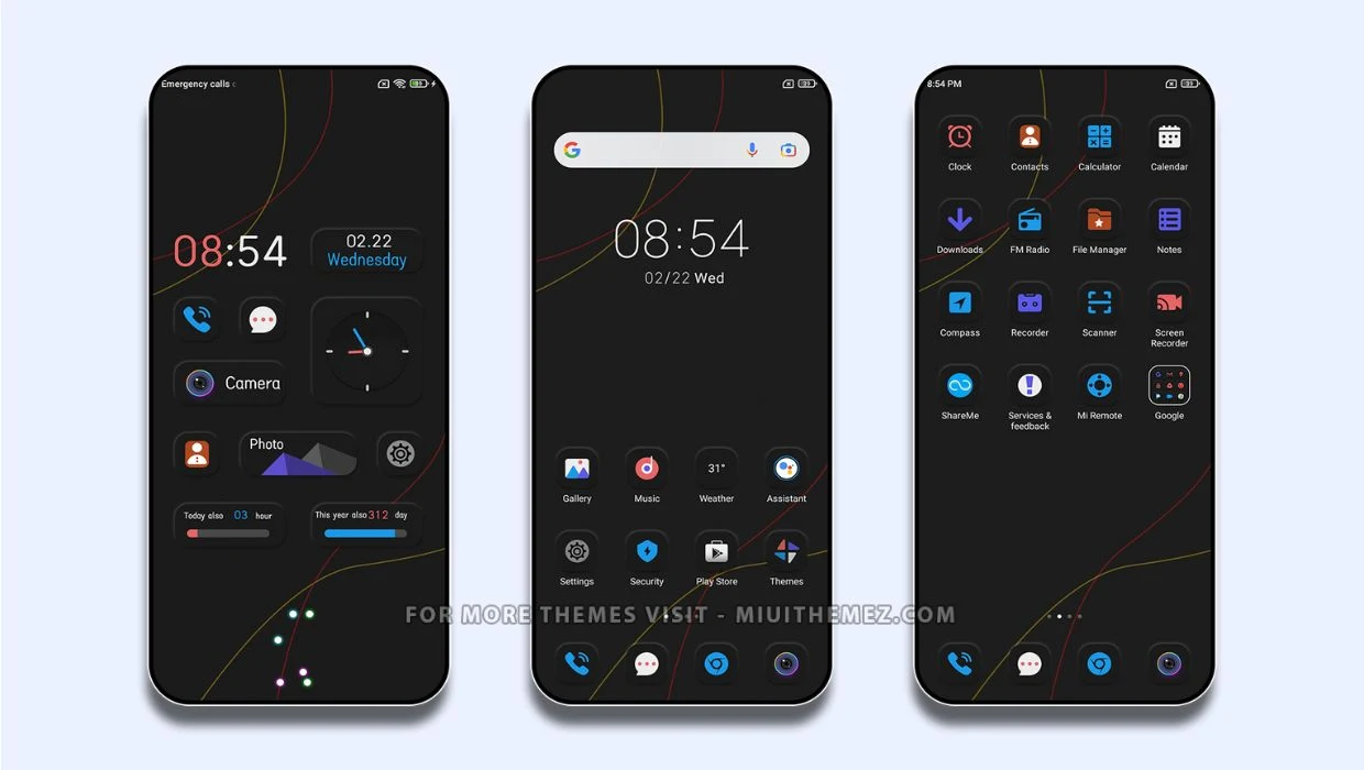 Black Charm MIUI Theme