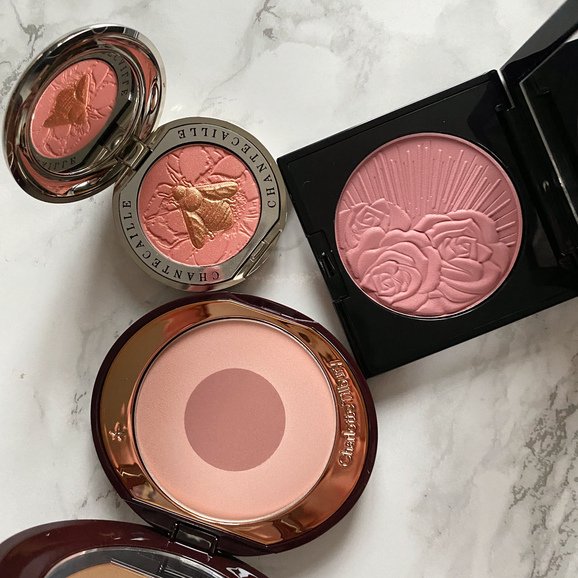 blush chantecaille pat mcgrath charltte tilbury