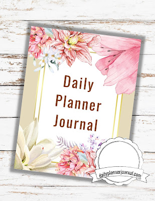 Daily Planner Journal - Printable Book
