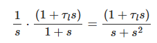 Laplace function with lead time multiply step function