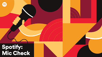 Spotify: Mic Check podcast logo