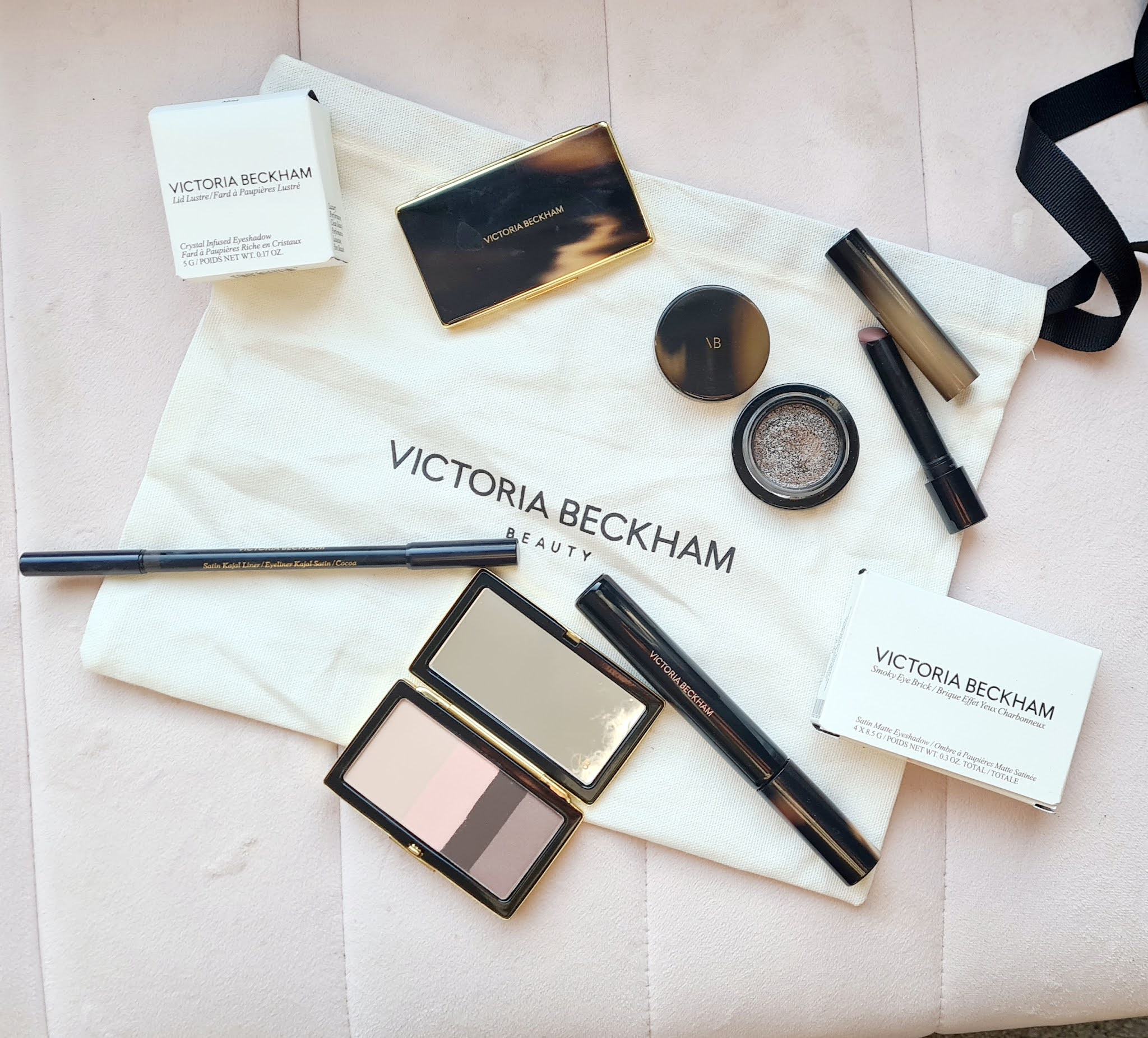 Victoria Beckham Beauty review, is Victoria Beckham Beauty worth it, Bitten, Smokey Eye Brick Signature Tuxedo Bisou Pose, Victoria Beckham Lid Lustre, lip tint