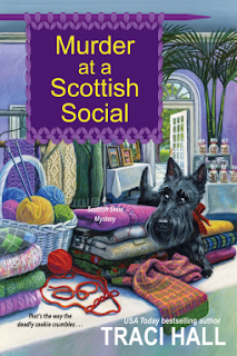murder at a scottish social cover
